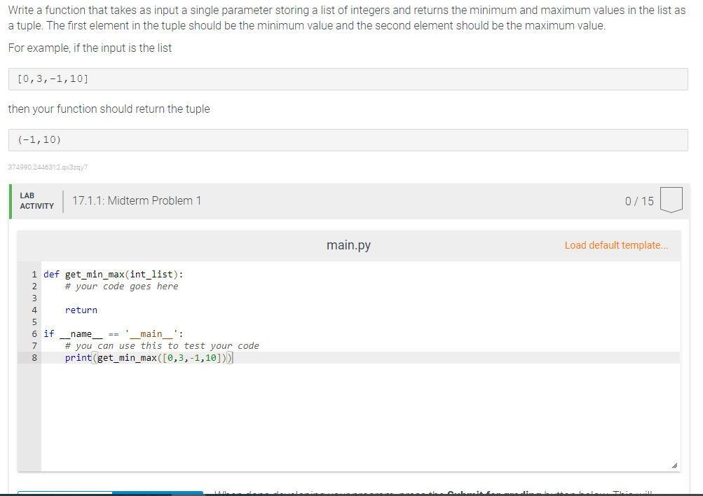 Solved Write a function that takes as input a single | Chegg.com