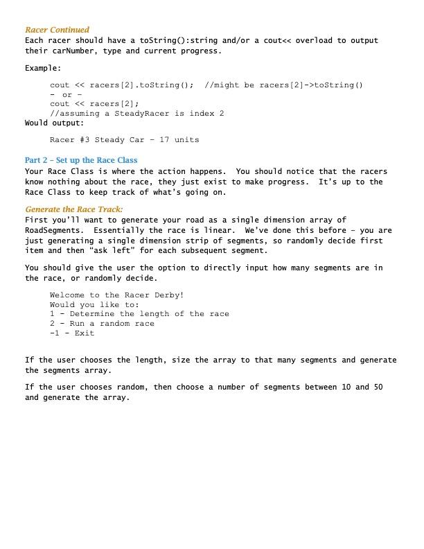 Solved Topics: • Object orientation fundamentals • | Chegg.com