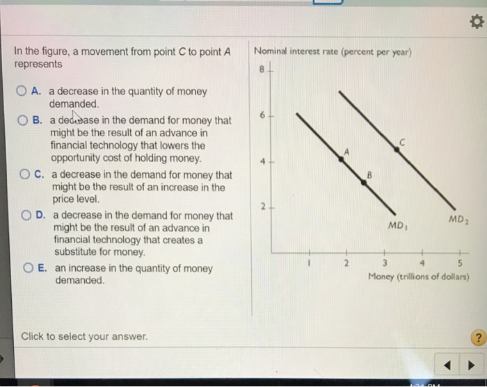 Solved In the figure, a movement from point C to point A | Chegg.com