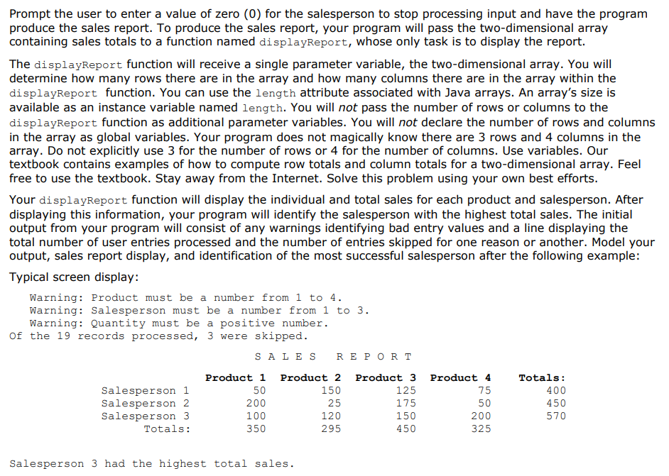 Solved Your assignment is to create a Java program that | Chegg.com