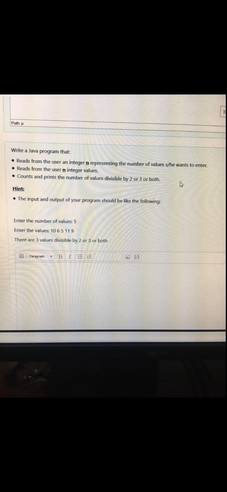 Solved T Pathp Write a Java program that: • Reads from the | Chegg.com
