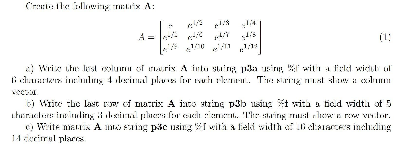 Solved Matlab My answer says there is a matlab syntax error. | Chegg.com