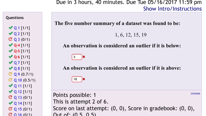 Solved The five number summary of a dataset was found to be: | Chegg.com