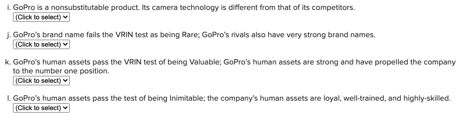 Required information GoPro in 2017: Will Its | Chegg.com