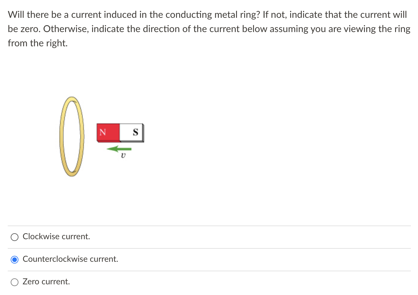 Solved Will there be a current induced in the conducting | Chegg.com