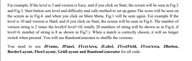 Solved Write a memory game program shown in Fig.l. The | Chegg.com