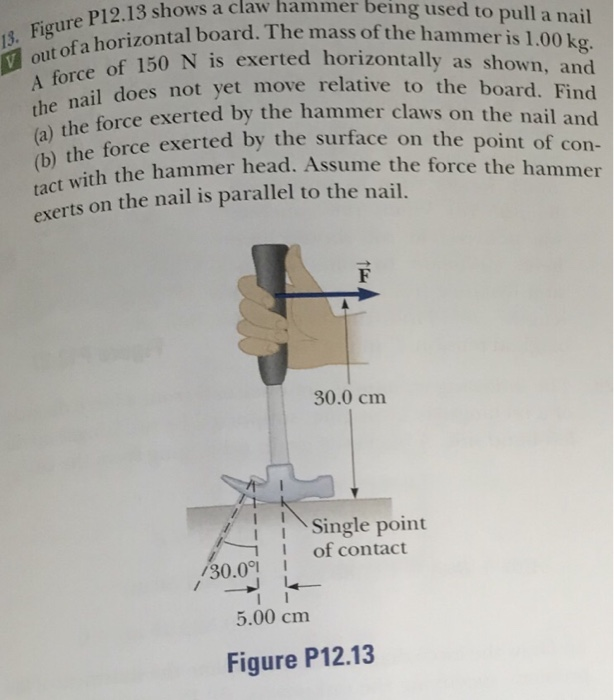 solved-12-13-shows-a-claw-hammer-being-used-to-pull-a-nail-chegg