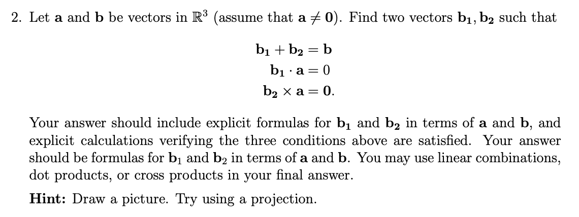 Solved Please Draw A Picture And Provide The Formulas For B1 | Chegg.com