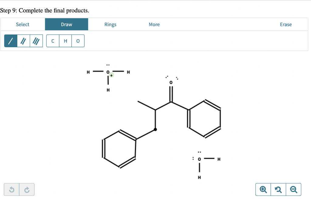 Solved Predict the organic product for the reaction and | Chegg.com