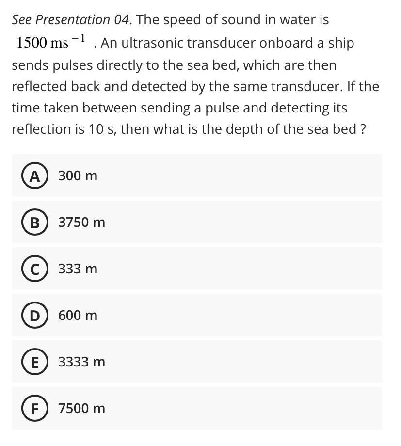 solved-see-presentation-04-the-speed-of-sound-in-water-is-chegg