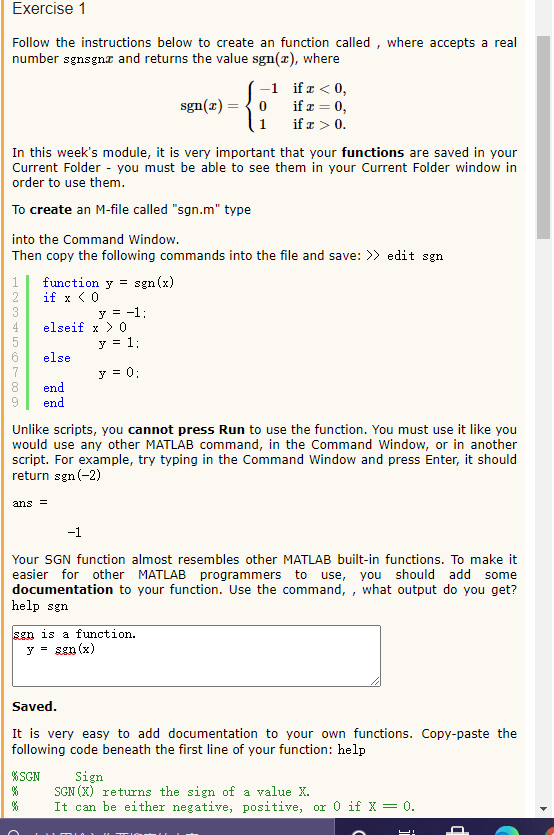 Solved Exercise 1 Follow The Instructions Below To Create An | Chegg.com