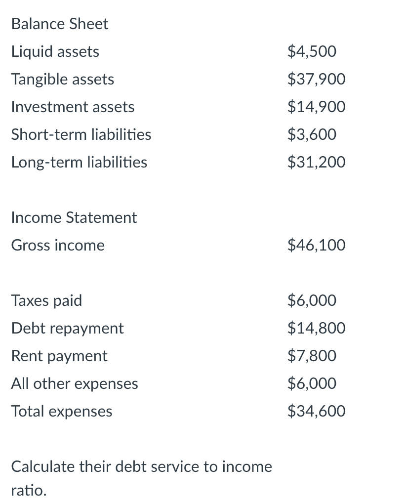 Solved ratio. | Chegg.com
