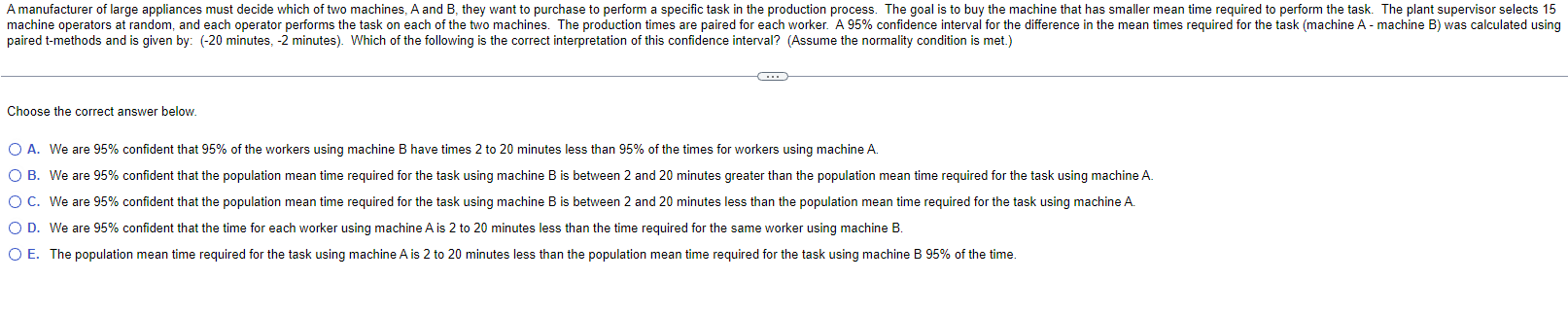 Solved Choose The Correct Answer Below. | Chegg.com