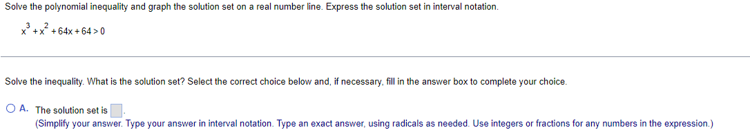 3x 8x − 9 )( x2 64 )= 0