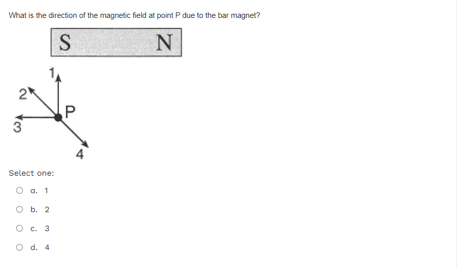 Solved What is the direction of the magnetic field at point | Chegg.com