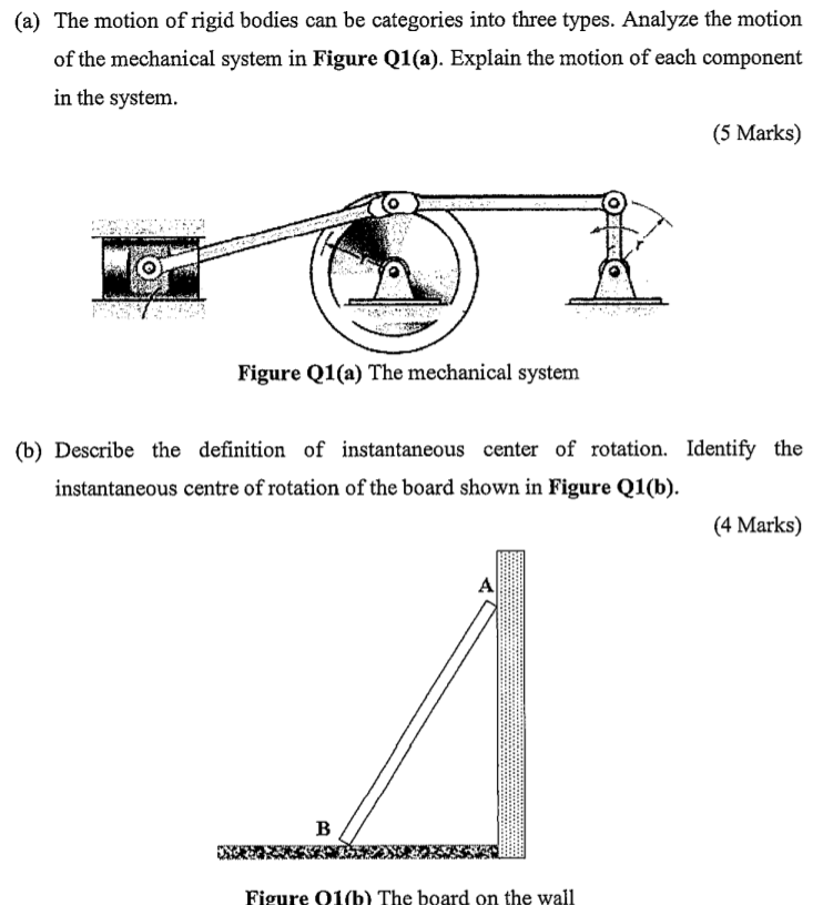 Solved The Motion Of Rigid Bodies Can Be Categories Into | Chegg.com