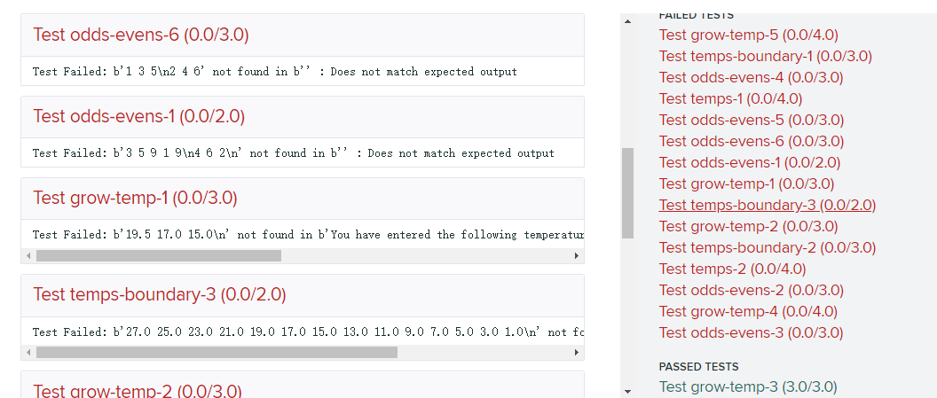 Solved help!system failed my code with testing cases | Chegg.com