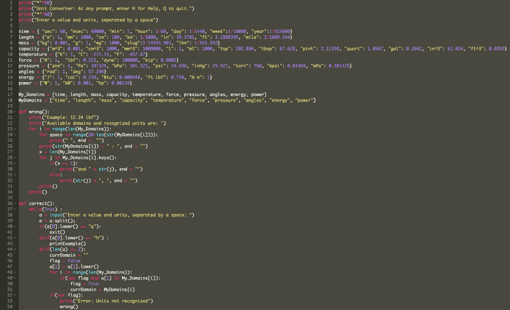 PLEASE HELP ME CONVERT MY PYTHON CODE.PY INTO A | Chegg.com
