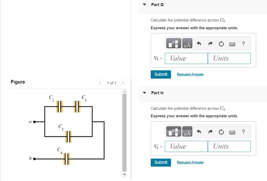 Solved Calculate the charge on C3. Express your answer with | Chegg.com