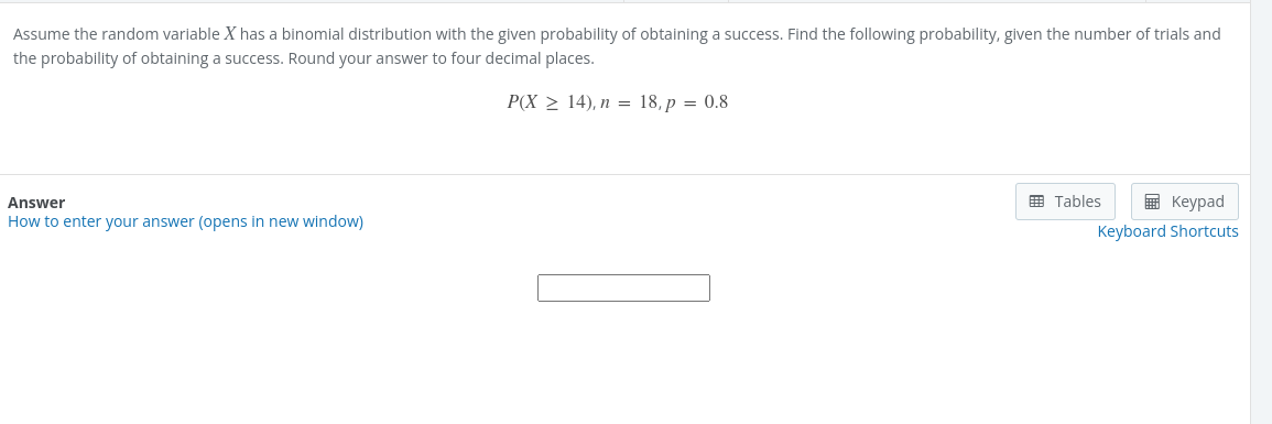 Solved Assume The Random Variable X Has A Binomial 3614