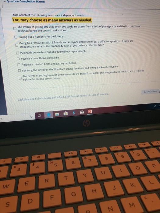 Solved Question Completion Status: State which of the | Chegg.com