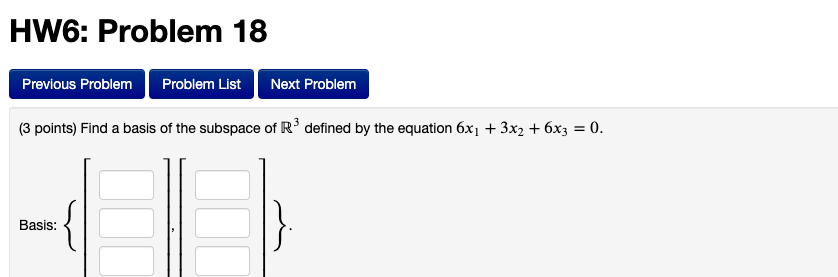 Solved HW6: Problem 12 Previous Problem Problem List Next | Chegg.com
