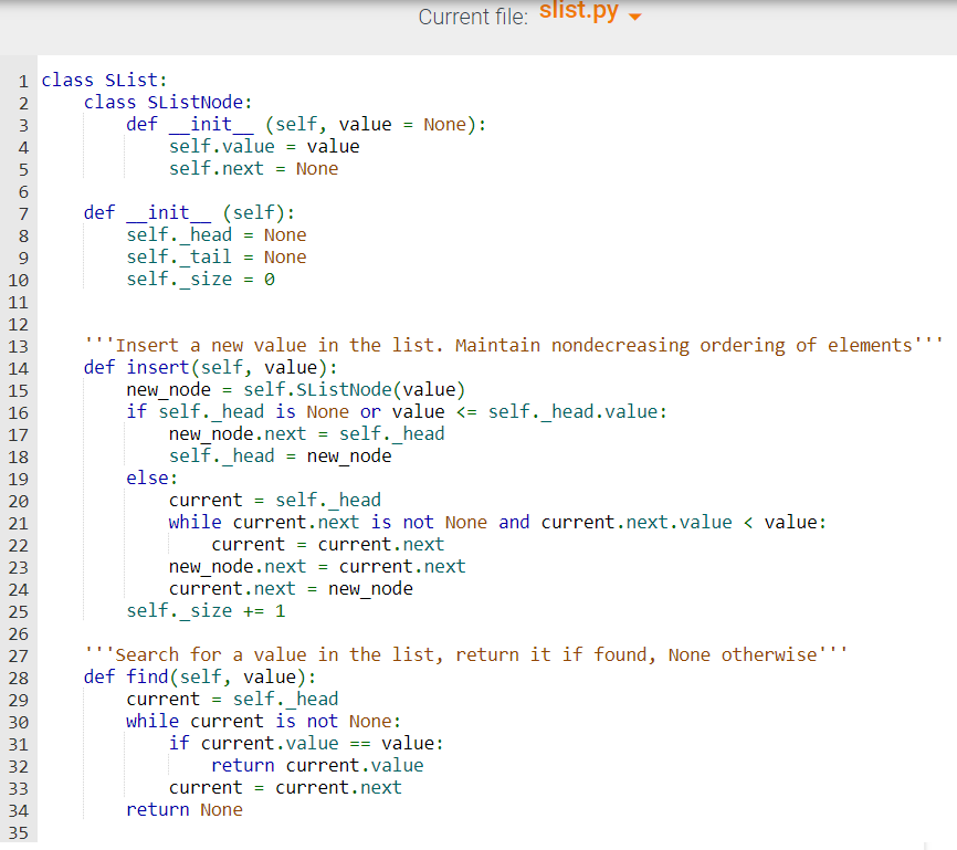 Solved 4.28 Project 4: Linked ListsProject 4: A List | Chegg.com