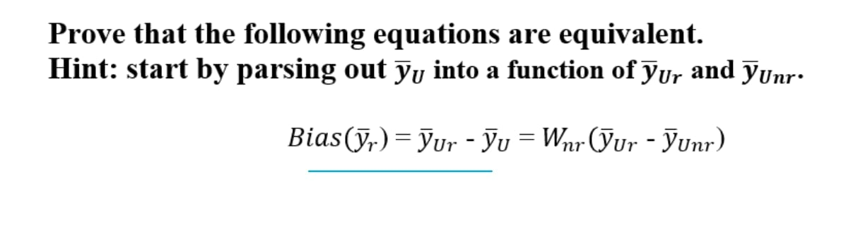 Solved Prove That The Following Equations Are Equivalent. | Chegg.com