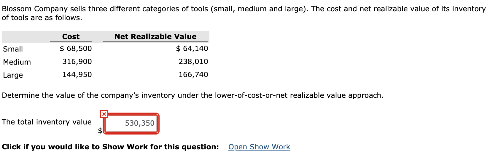 solved-blossom-company-sells-three-different-categories-of-chegg