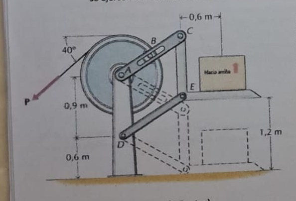 Solved The mechanism shown is designed to keep the load | Chegg.com