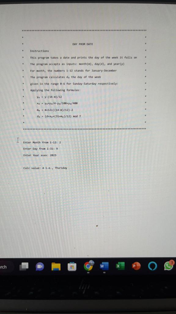 Solved Submission Instructions Create a Python script to | Chegg.com