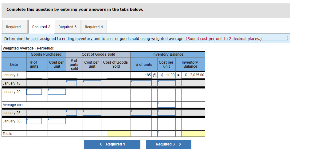 Solved A company reports the following beginning inventory | Chegg.com