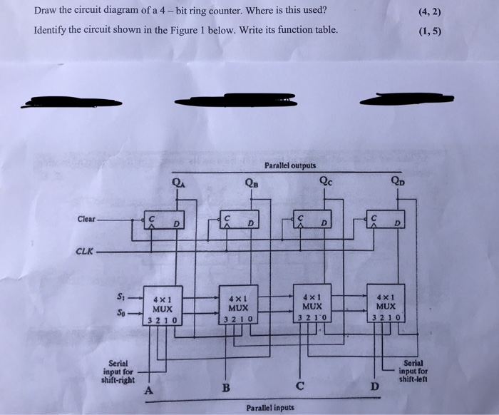 Ring Counter Circuit Diagram Circuit Diagram