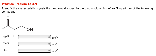 Practice Problem 14 37d Identify The Characteristic Chegg Com