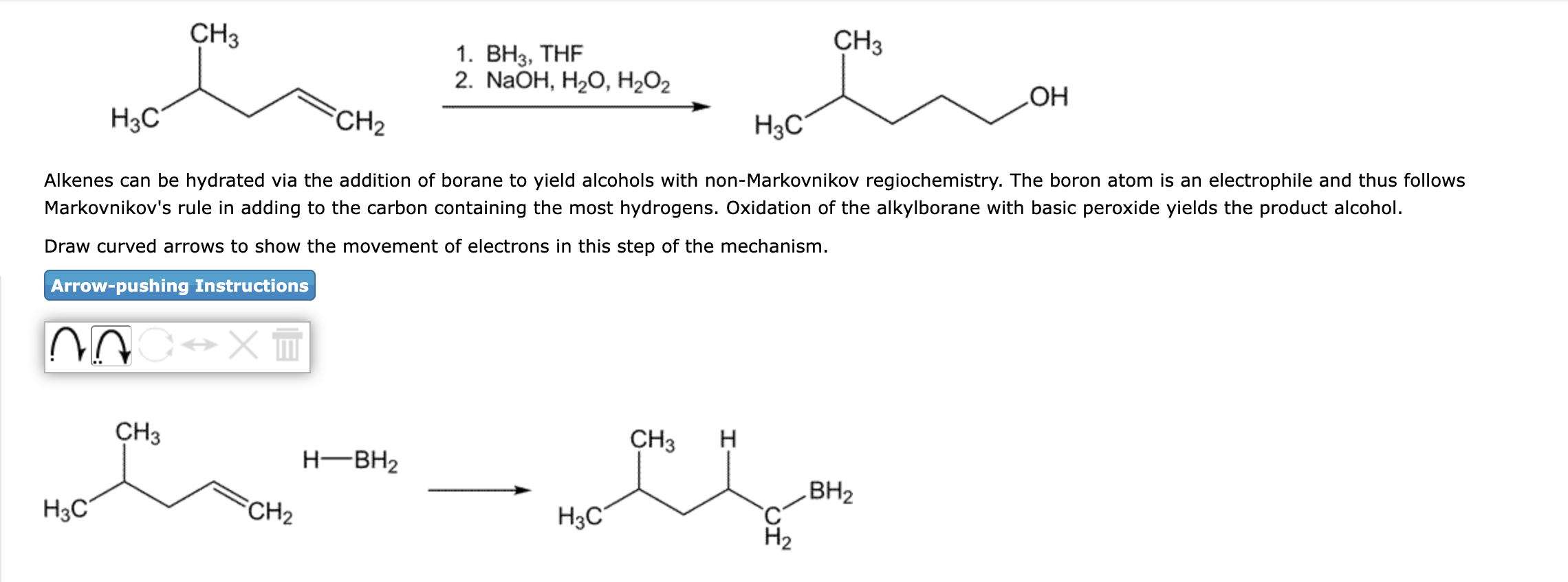 Solved CH3 НО. 1. Hg(OAc)2, H₂O 2. NaBH4 CH3 CH3 H3C H3C | Chegg.com