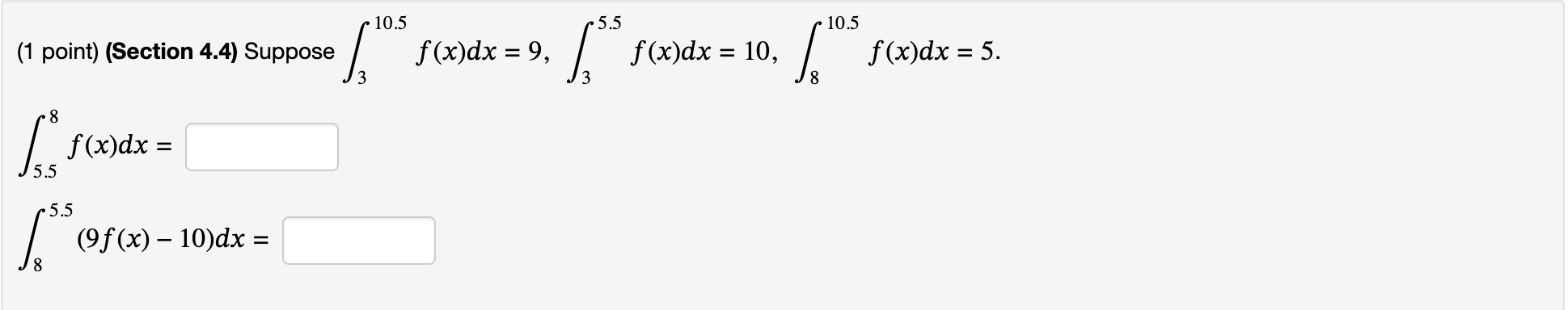 Solved 1 Point Section 44 Suppose 0840