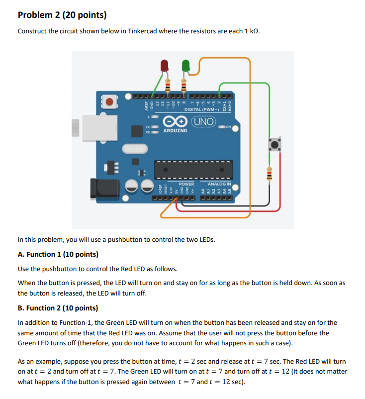 Arduino - Turn LED On and Off With Push Button 