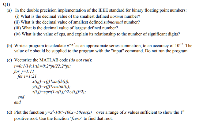 Solved Please use MATLAB to answer this question. Please | Chegg.com