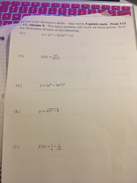 solved-find-the-derivative-of-each-of-the-following-y-chegg