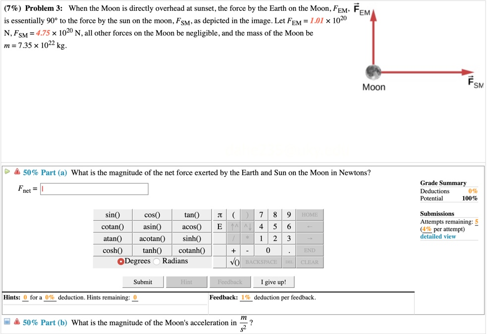 solved-7-problem-3-when-the-moon-is-directly-overhead-at-chegg