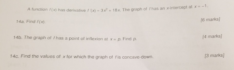 derivative of f(x)=3x 1)