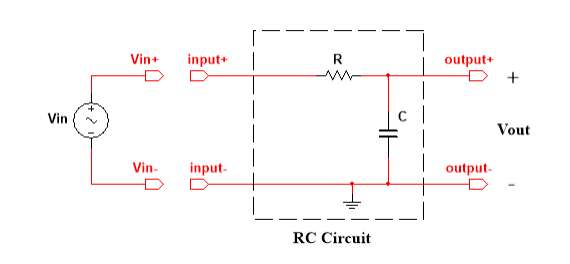 Solved Vin+ input+ R output + Vin Vout Vin- input- output RC | Chegg.com