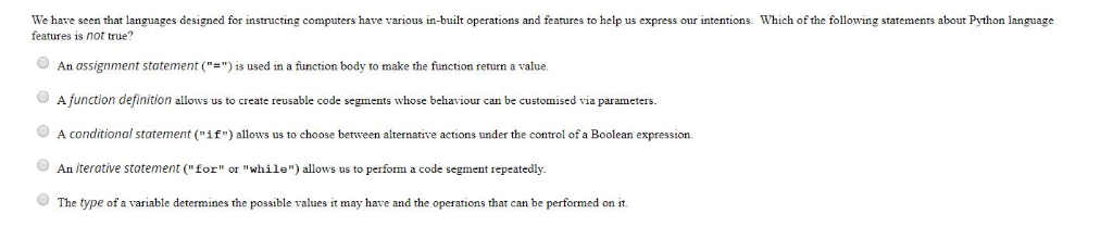 The following Python code segment uses information | Chegg.com