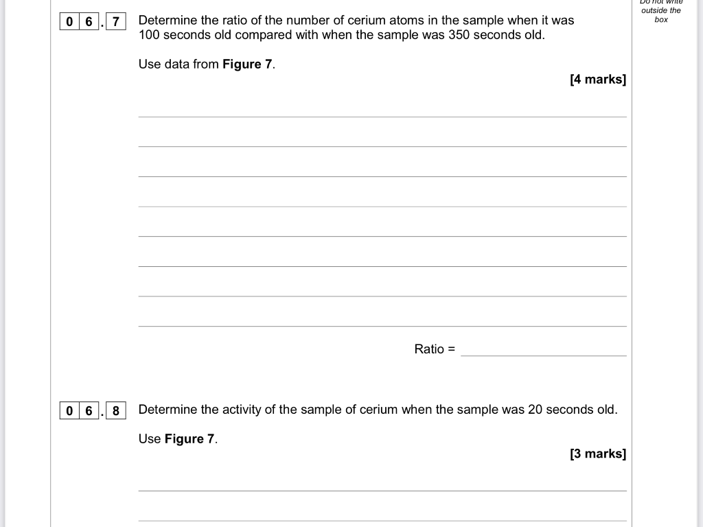 Solved 0 6 Lanthanum140 is a radioactive isotope. 06 1 A