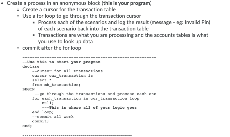 Hi there, This program is to use oracle to simulate | Chegg.com