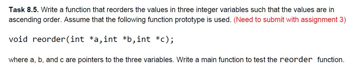 solved-task-8-5-write-a-function-that-reorders-the-values-chegg