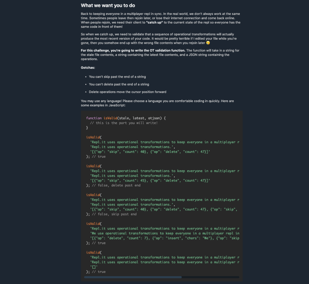 Solved Catching up When people code together on Replit, | Chegg.com