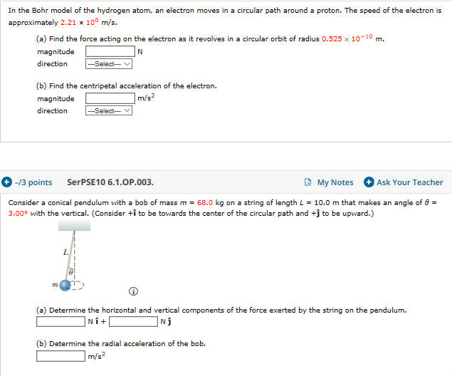 Solved In the Bohr model of the hydrogen atom, an electron | Chegg.com