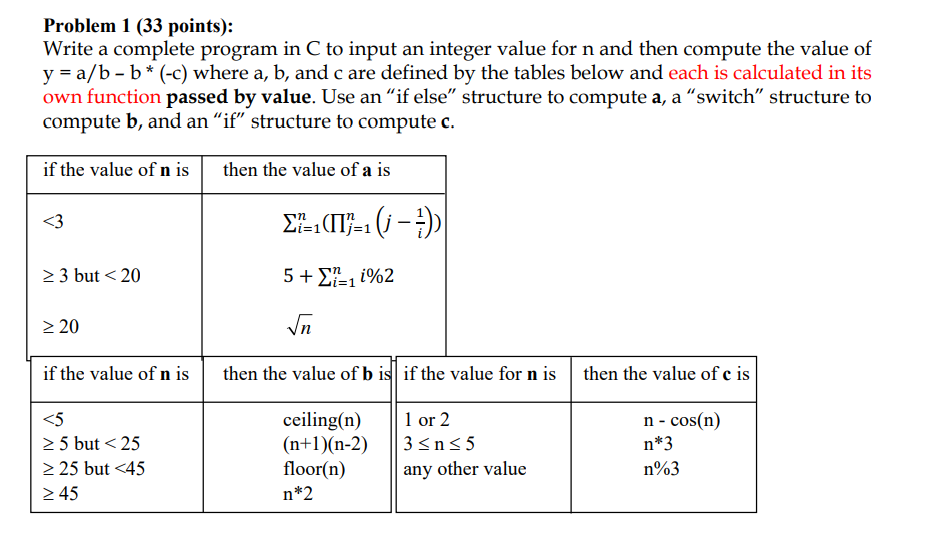 Solved Complete the program in C. Please go very in depth in | Chegg.com