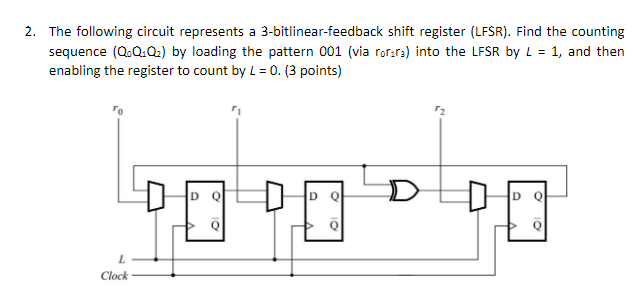 Solved 2. The following circuit represents a | Chegg.com